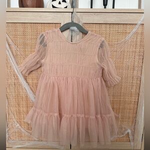 Charming Blush Kids Formal Dress